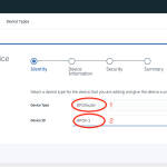 IBM IoT 设备名称
