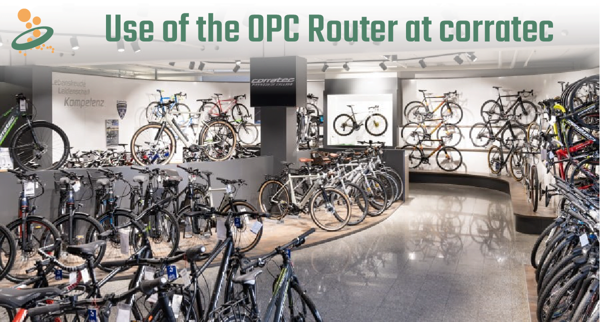 Der OPC Router作为 Herzstück bei corratec